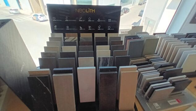 muestras baldosas neolith