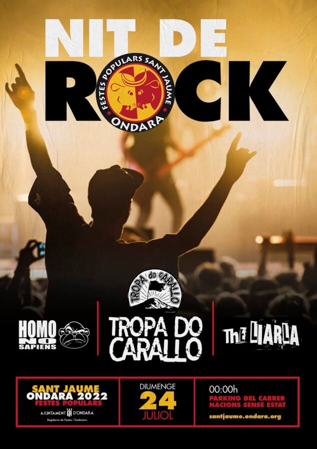 Imagen: Nit de Rock en Ondara - Festes de Sant Jaume 2022