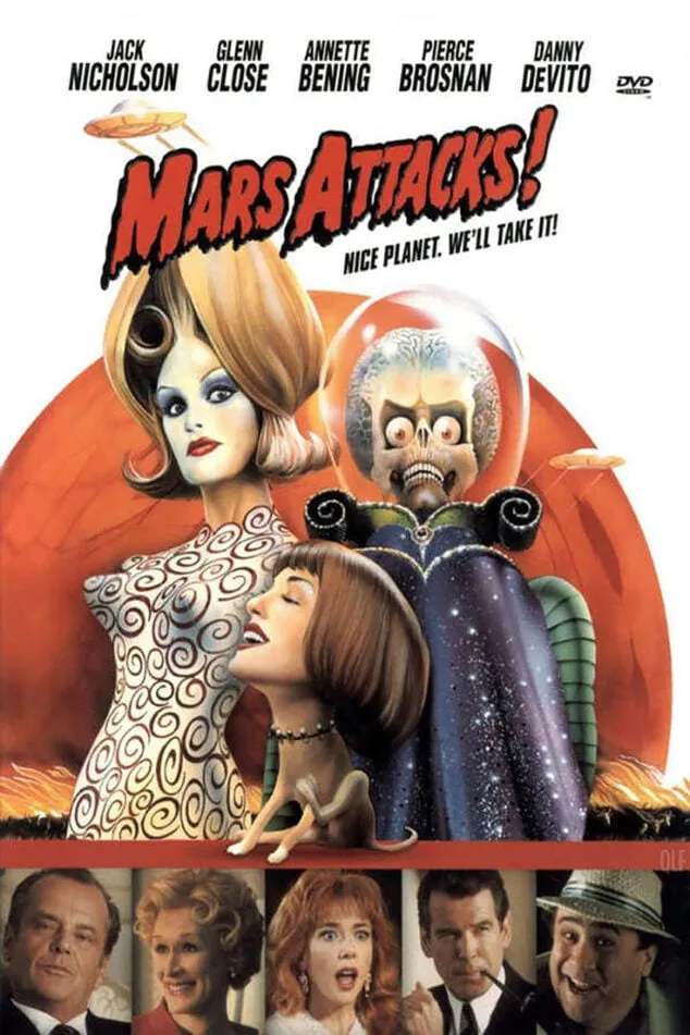 Imagen: Poster Mars Attacks!