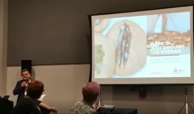 Imagen: Presencia del trigo y las tortas de la Marina en “Breads of Creative Cities”
