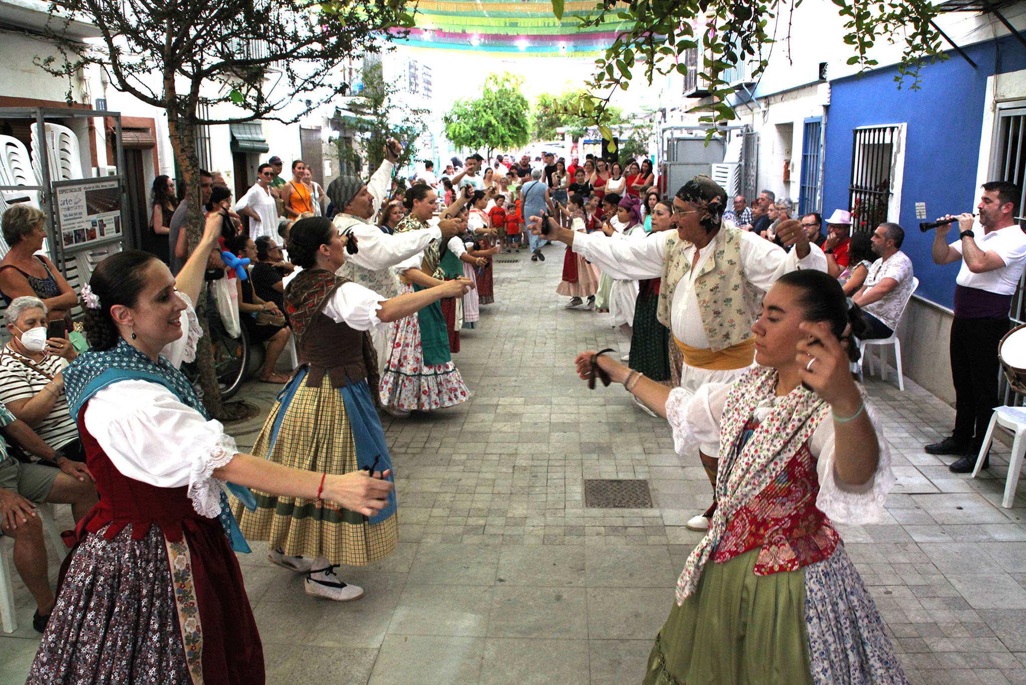 Actuación de Diànium Dansa en Festes de Sant Pere de Dénia
