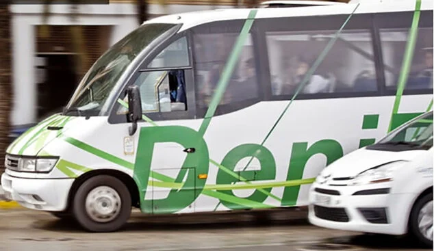 Imagen: Autobús urbano de DeniBus