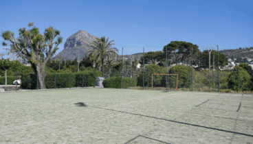 Campo de fútbol en Camping Jávea