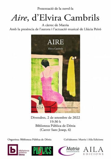 Cartel de la presentación de Aire