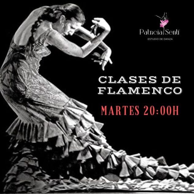 clases de flamenco en estudio de danza patricia senti
