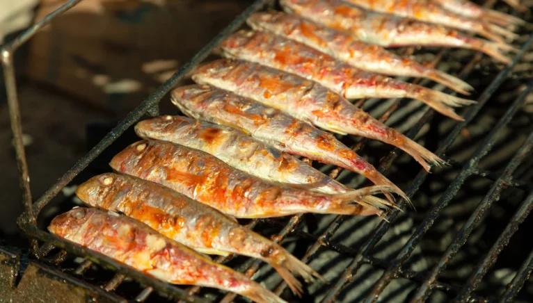 Comer pescado a la brasa en Dénia