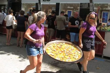 Concurso de paellas en Dénia de la FEMMICC 100