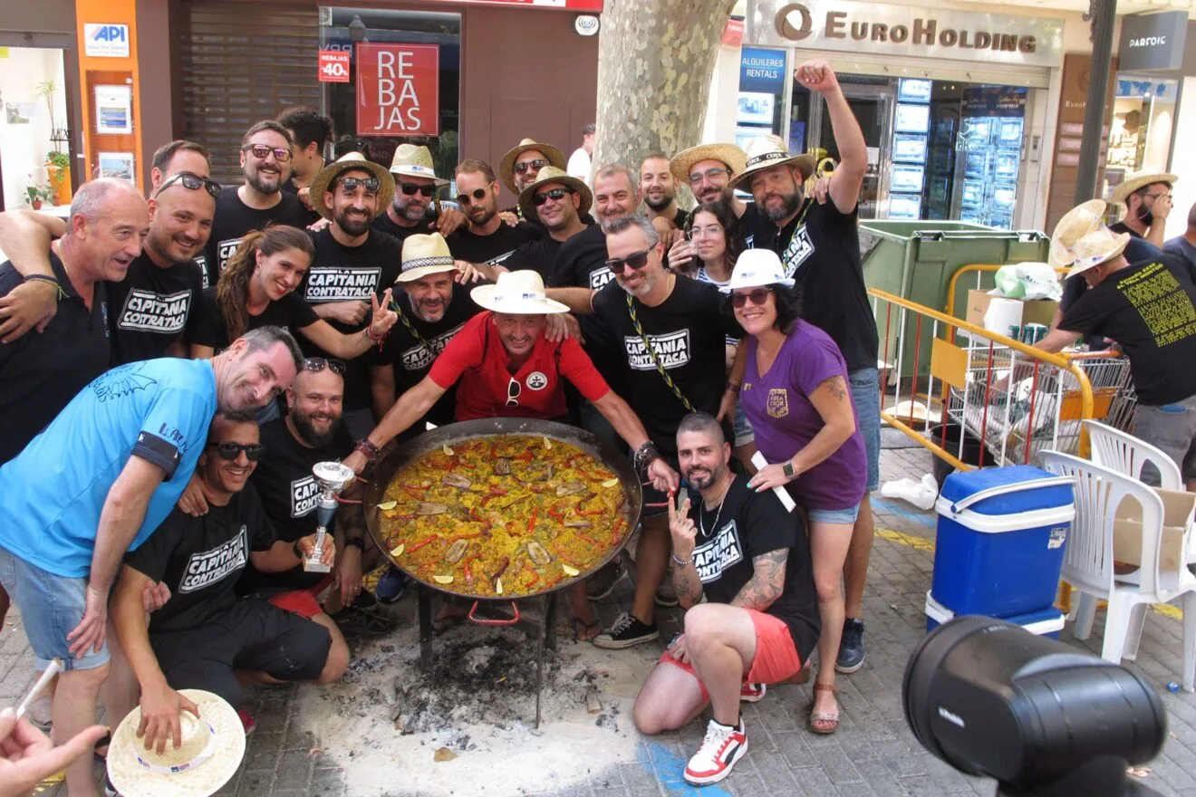 Concurso de paellas en Dénia de la FEMMICC 102