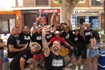 Concurso de paellas en Dénia de la FEMMICC 104