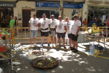 Concurso de paellas en Dénia de la FEMMICC 17