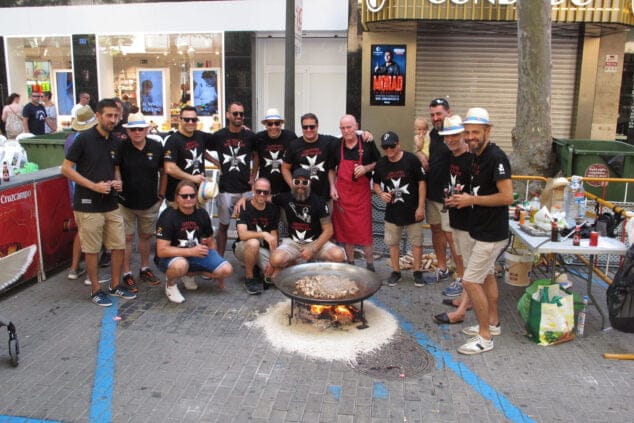 Los Moros y Cristianos de Dénia inauguraron el programa de Fiestas con paellas y exposiciones 26 concurso de paellas en denia de la femmicc 22