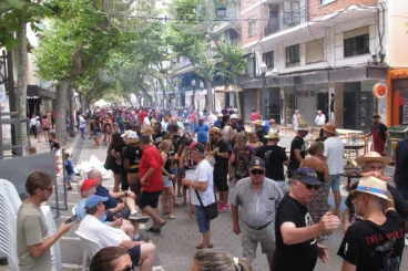 Concurso de paellas en Dénia de la FEMMICC 53