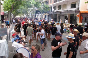 Concurso de paellas en Dénia de la FEMMICC 54