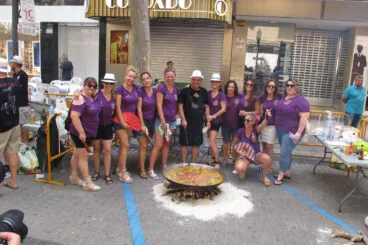 Concurso de paellas en Dénia de la FEMMICC 60