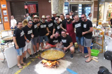 Concurso de paellas en Dénia de la FEMMICC 64