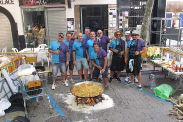 Concurso de paellas en Dénia de la FEMMICC 72