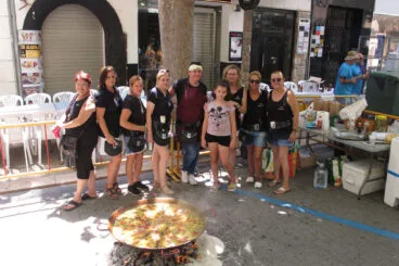 Concurso de paellas en Dénia de la FEMMICC 73