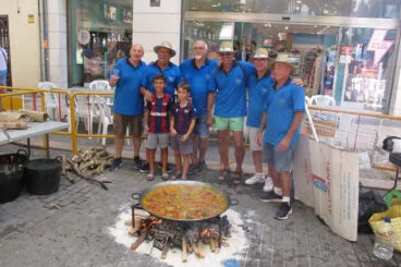 Concurso de paellas en Dénia de la FEMMICC 74