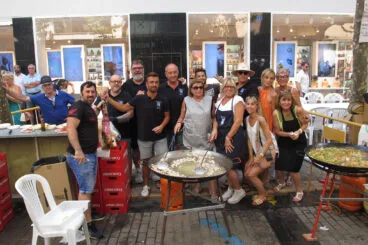 Concurso de paellas en Dénia de la FEMMICC 75