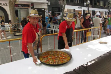 Concurso de paellas en Dénia de la FEMMICC 82