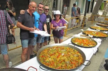 Concurso de paellas en Dénia de la FEMMICC 88