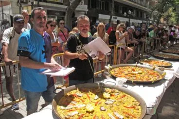 Concurso de paellas en Dénia de la FEMMICC 91