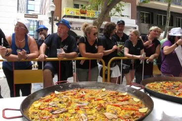Concurso de paellas en Dénia de la FEMMICC 93