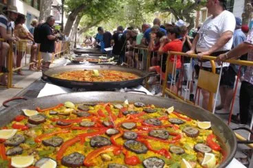 Concurso de paellas en Dénia de la FEMMICC 98