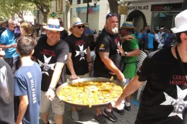 Concurso de paellas en Dénia de la FEMMICC 99