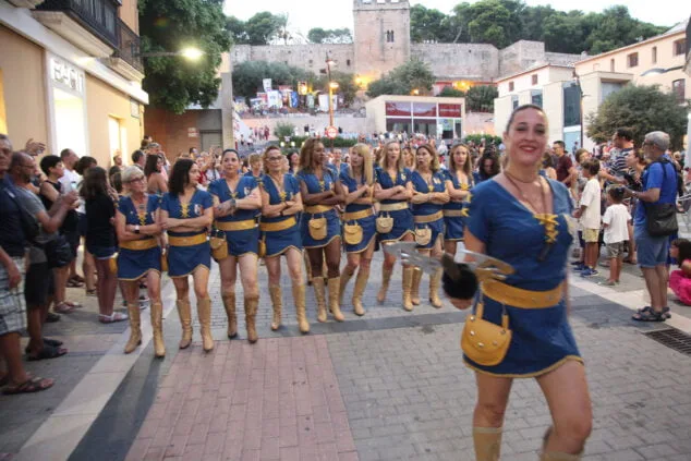 desfile de la recepcion cristiana 2022 de denia 11