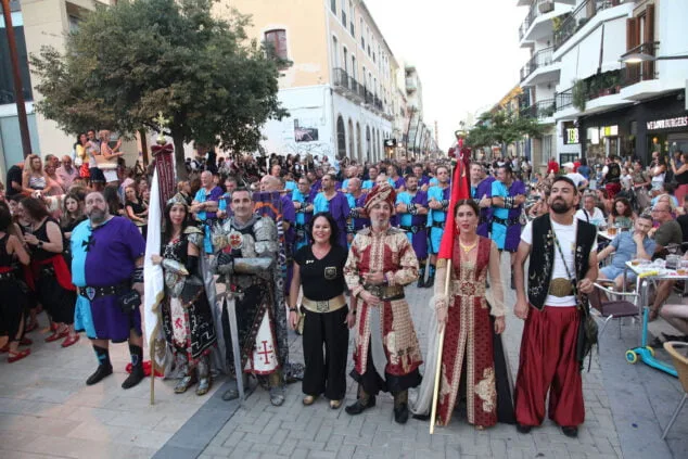 desfile de la recepcion cristiana 2022 de denia 23