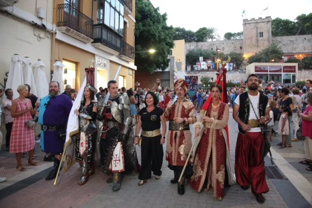 desfile de la recepcion cristiana 2022 de denia 34