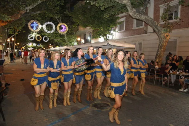 desfile de la recepcion cristiana 2022 de denia 43