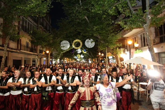 desfile de la recepcion cristiana 2022 de denia 54