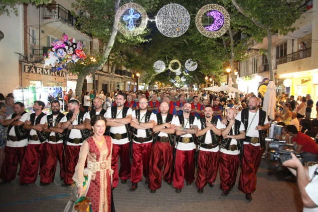 desfile de la recepcion cristiana 2022 de denia 57