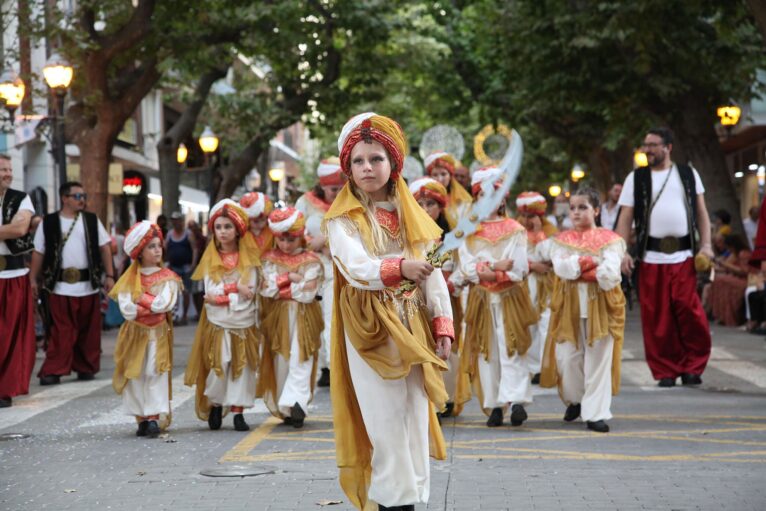 Desfile infantil de los Moros y Cristianos de 2022