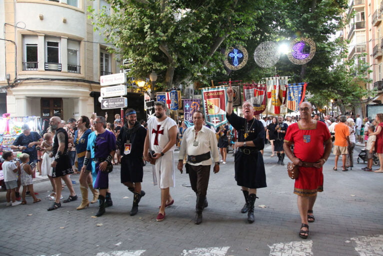 Children's parade of Moors and Christians in Dénia 07