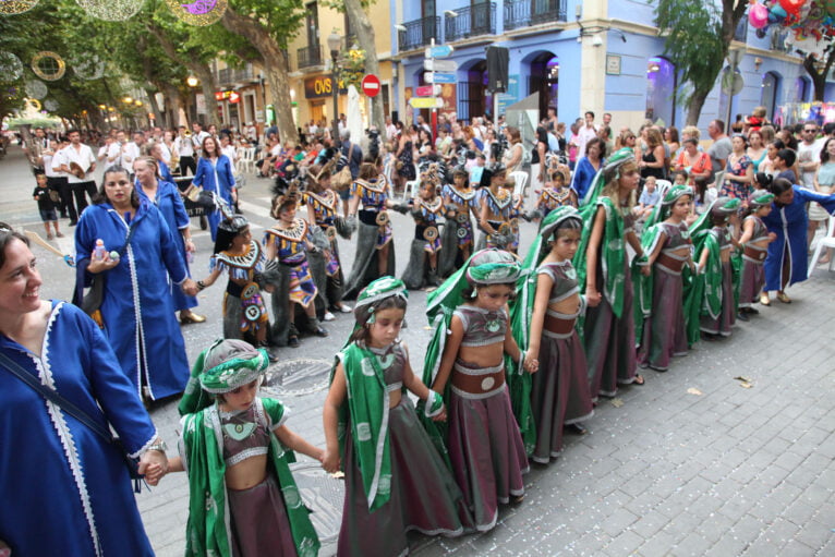 Desfile infantil de Moros y Cristianos en Dénia 100