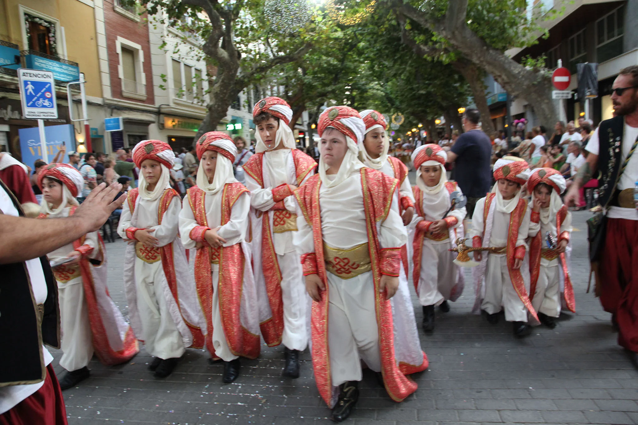 Desfile infantil de Moros y Cristianos en Dénia 112