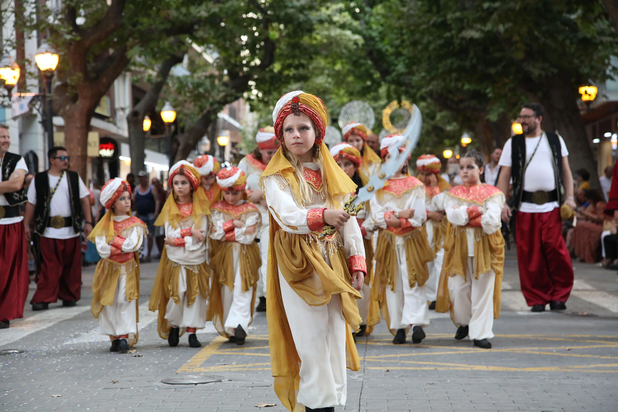 Desfile infantil de Moros y Cristianos en Dénia 116