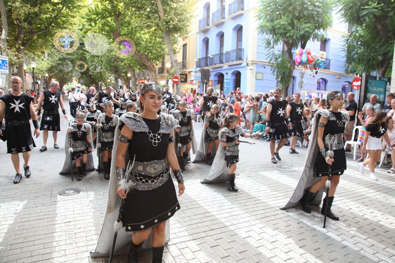 Desfile infantil de Moros y Cristianos en Dénia 27