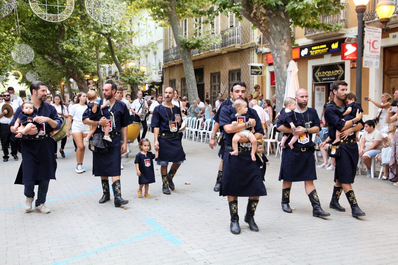 Desfile infantil de Moros y Cristianos en Dénia 35