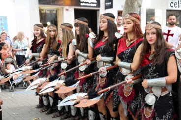 Desfile infantil de Moros y Cristianos en Dénia 40