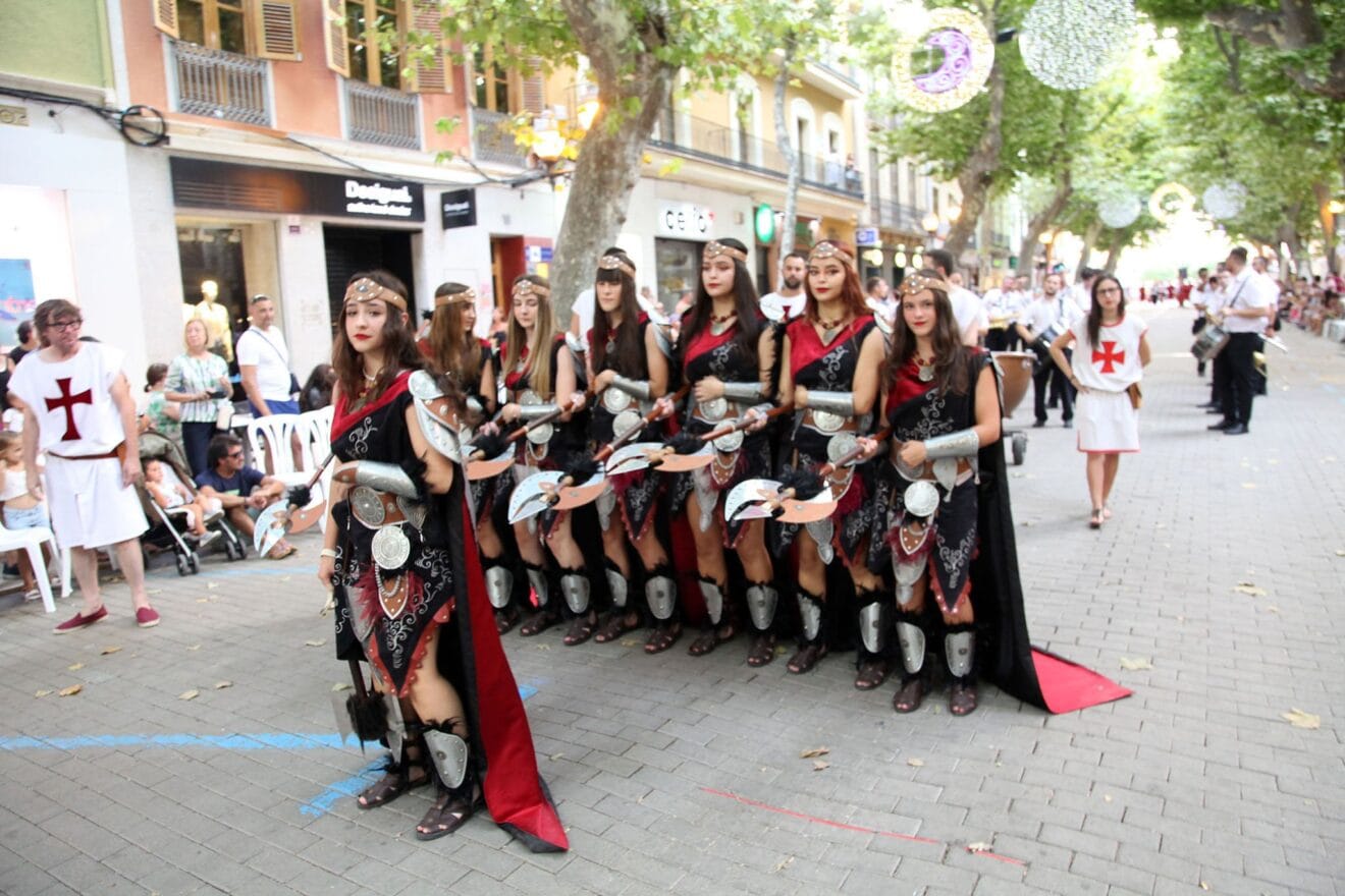 Desfile infantil de Moros y Cristianos en Dénia 41