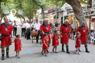 Desfile infantil de Moros y Cristianos en Dénia 43
