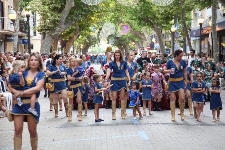 Desfile infantil de Moros y Cristianos en Dénia 45