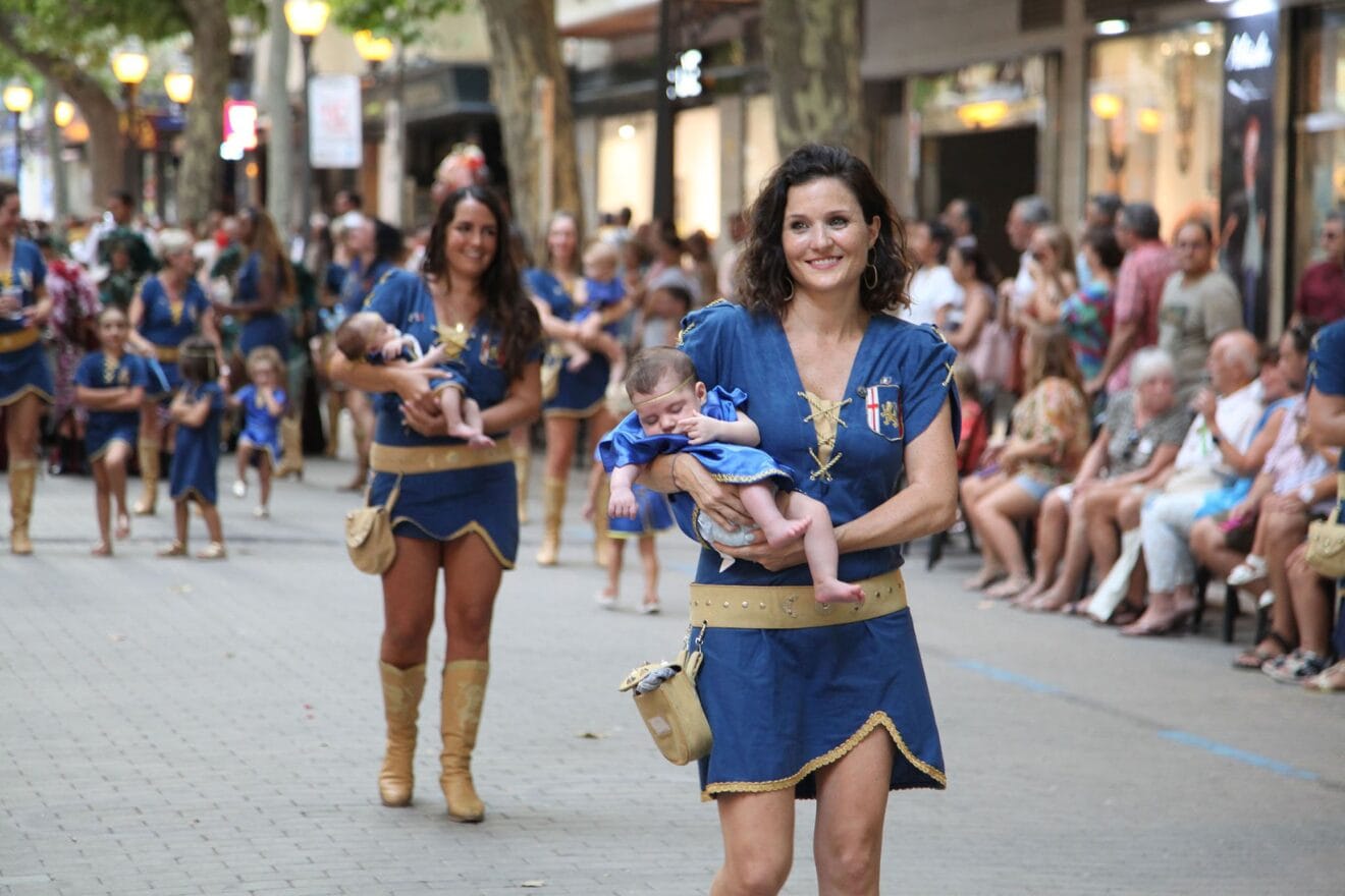 Desfile infantil de Moros y Cristianos en Dénia 51