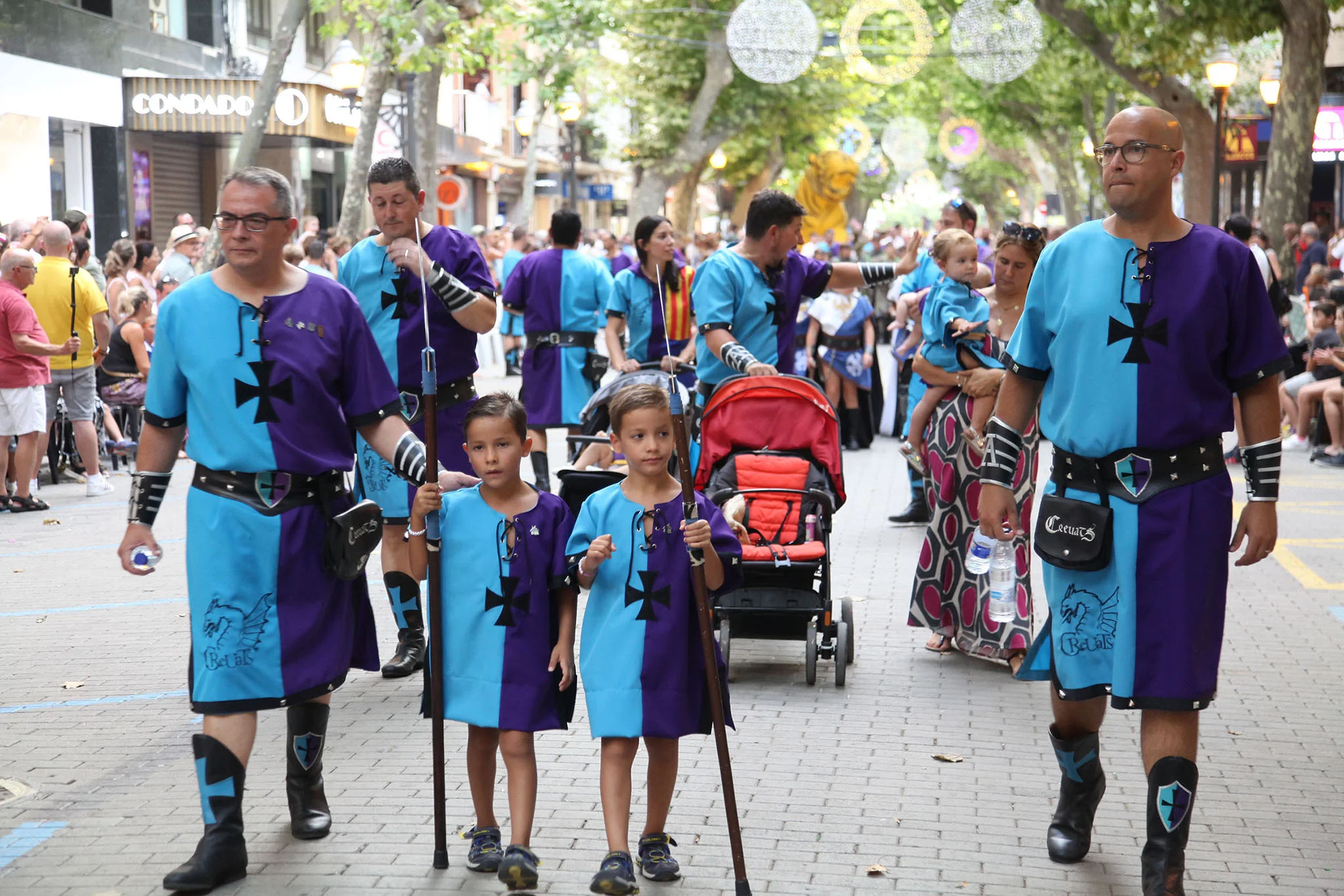 Desfile infantil de Moros y Cristianos en Dénia 59