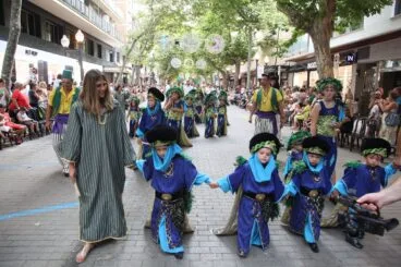 Desfile infantil de Moros y Cristianos en Dénia 74
