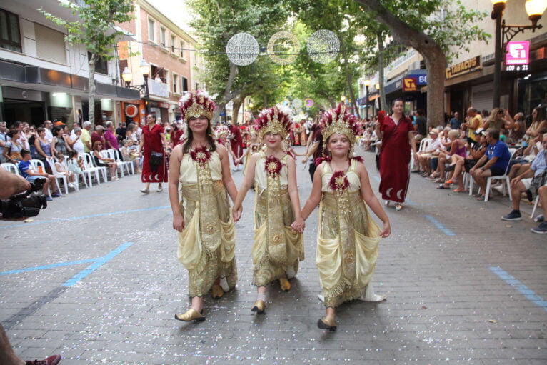 Desfile infantil de Moros y Cristianos en Dénia 82